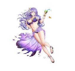 画像ギャラリー No.004のサムネイル画像 / 「ファイアーエムブレム ヒーローズ」,超英雄召喚イベント「夏、再び」が7月10日にスタート。水着をまとったチキ,タクミら4人が登場