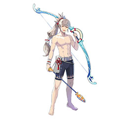 画像ギャラリー No.013のサムネイル画像 / 「ファイアーエムブレム ヒーローズ」,超英雄召喚イベント「夏、再び」が7月10日にスタート。水着をまとったチキ,タクミら4人が登場