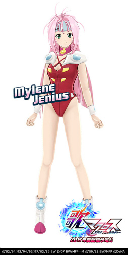 画像ギャラリー No.005のサムネイル画像 / 「歌マクロス スマホDeカルチャー」,熱気バサラ&ミレーヌ・ジーナスの3Dモデルを紹介。超時空SNSや楽屋のシステムも