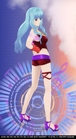 画像ギャラリー No.008のサムネイル画像 / 「歌マクロス スマホDeカルチャー」,熱気バサラ&ミレーヌ・ジーナスの3Dモデルを紹介。超時空SNSや楽屋のシステムも