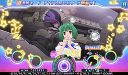 画像ギャラリー No.007のサムネイル画像 / 「歌マクロス スマホDeカルチャー」が本日配信開始。リン・ミンメイ,ランカ・リーら歴代の歌姫達と楽曲が登場する“超時空リズムゲーム”