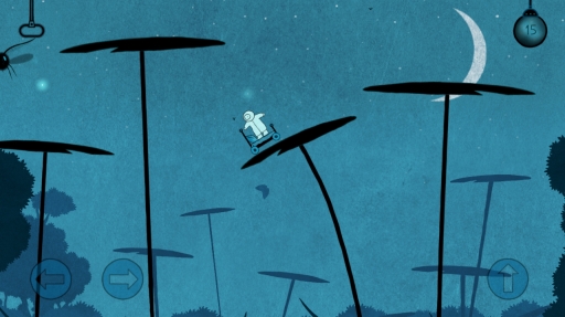 画像ギャラリー No.005のサムネイル画像 / 不思議な夜の世界を大冒険。「Yuri」を紹介する「(ほぼ)日刊スマホゲーム通信」第1331回