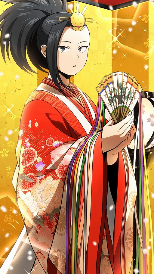 画像ギャラリー No.009のサムネイル画像 / 「僕のヒーローアカデミアスマッシュタップ」,八百万がお雛様姿で登場するひな祭りイベント