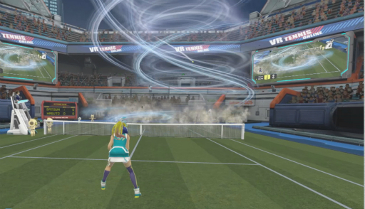 画像ギャラリー No.004のサムネイル画像 / VR空間でリアルなテニスの駆け引きを再現。PS VR版「VR Tennis Online」のインプレッションと,開発者へのインタビューを掲載