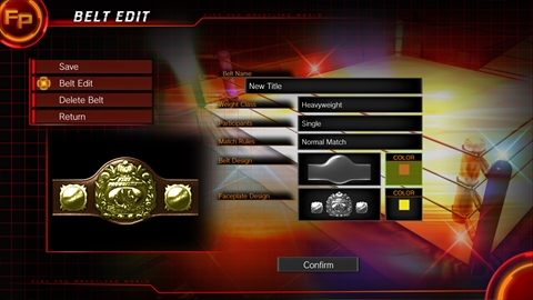 画像ギャラリー No.008のサムネイル画像 / 「FIRE PRO WRESTLING WORLD」,Steam向けアーリーアクセス版の実装内容が公開。エディットモードではレスラーや技名などを編集可能