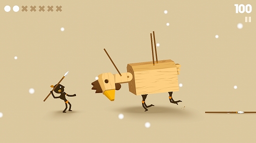 画像ギャラリー No.004のサムネイル画像 / 生きるために仕留めろ! スマホ向けアクションゲーム「ビックハンター (Big Hunter)」を紹介する「(ほぼ)日刊スマホゲーム通信」第1366回