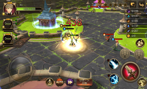 画像ギャラリー No.010のサムネイル画像 / ヒーロー達と冒険や城攻めへ! スマホ向けアクションRPG「HOPE Online」を紹介する「(ほぼ)日刊スマホゲーム通信」第1411回