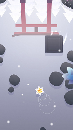 画像ギャラリー No.006のサムネイル画像 / 美しい風景を進む花に目を奪われる。iOS向けタップアクションゲーム「Float」を紹介する「(ほぼ)日刊スマホゲーム通信」第1380回