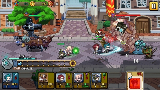 画像ギャラリー No.027のサムネイル画像 / 【PR】「エアリアルレジェンズ」の魅力はパーティ編成の奥深さにあり。拠点も進軍する新感覚のタワーオフェンスRPGを紹介