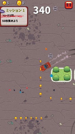 画像ギャラリー No.004のサムネイル画像 / 思う存分ドリフトし放題! iOS向けアクションゲーム「Pixel Drifters」を紹介する「(ほぼ)日刊スマホゲーム通信」第1401回