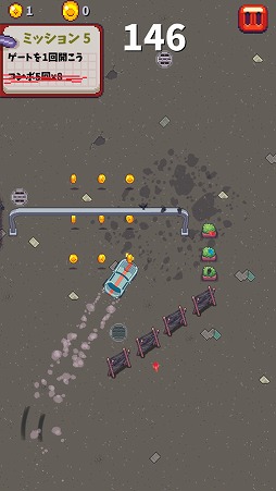 画像ギャラリー No.006のサムネイル画像 / 思う存分ドリフトし放題! iOS向けアクションゲーム「Pixel Drifters」を紹介する「(ほぼ)日刊スマホゲーム通信」第1401回