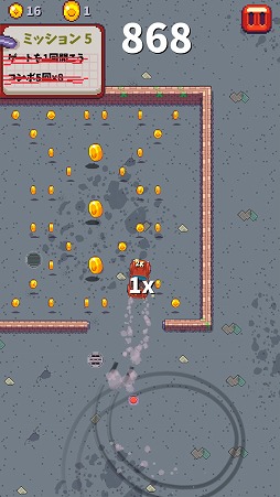 画像ギャラリー No.007のサムネイル画像 / 思う存分ドリフトし放題! iOS向けアクションゲーム「Pixel Drifters」を紹介する「(ほぼ)日刊スマホゲーム通信」第1401回