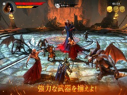 画像ギャラリー No.005のサムネイル画像 / ゲームロフトのアクションRPG「Iron Blade(アイアンブレイド)」が発表。リツイートキャンペーンも開催中