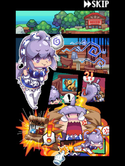 画像ギャラリー No.002のサムネイル画像 / 反射神経でスライムを叩け。スマホ向けRPG「メイドとスライム!勇者を救え!」を紹介する「(ほぼ)日刊スマホゲーム通信」第1427回