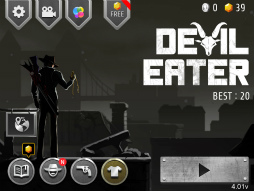 画像ギャラリー No.001のサムネイル画像 / 悪魔に裁きの鉄槌を。スマホ向けアクションゲーム「デビルイーター」を紹介する「(ほぼ)日刊スマホゲーム通信」第1434回