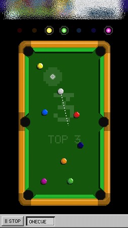 画像ギャラリー No.007のサムネイル画像 / シンプルなビリヤードゲーム「ONECUE」を紹介する「(ほぼ)日刊スマホゲーム通信」第1430回