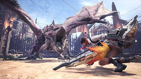 MONSTER HUNTER: WORLD׺ǿ٥Ⱦ54ϤΡ֥V AEץ2Ƥǡ֤פˤʤ꤭󥻥åɶ