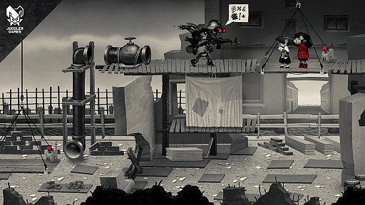 画像ギャラリー No.001のサムネイル画像 / 少女と少年の2人組が協力して困難に立ち向かうサイドスクロールアクション「My Memory of Us」のリリース時期が2018年第3四半期に決定