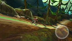 画像ギャラリー No.002のサムネイル画像 / マウンテンバイクで華麗なトリックを決める「Bike Unchained」を紹介する「(ほぼ)日刊スマホゲーム通信」第1456回