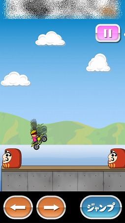 画像ギャラリー No.005のサムネイル画像 / スマホ向けアクションゲーム「トニーくんのバイクでウイリー」を紹介する「(ほぼ)日刊スマホゲーム通信」第1466回