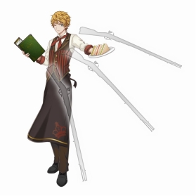 画像ギャラリー No.007のサムネイル画像 / 「千銃士」,イベント「高貴に働け! Café de Noble」が開催。LINEスタンプも無料配布中