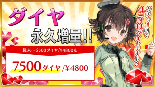 画像ギャラリー No.008のサムネイル画像 / 「ヴァルハラフロント」,新キャラの追加や,ダイヤ価格設定見直しを含むアップデートが配信