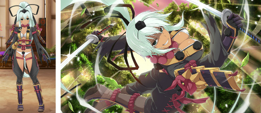 画像ギャラリー No.011のサムネイル画像 / 「シノビマスター 閃乱カグラ NEW LINK」,麗王&夕焼が登場