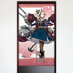 画像ギャラリー No.006のサムネイル画像 / 痛カーテンブランド「カーテン魂」,「アズールレーン」のカーテンやまくらカバーを発売