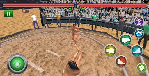 画像ギャラリー No.005のサムネイル画像 / 力士たちのフルコンタクトバトル。スマホ向け対戦格闘「リアル相撲2017」を紹介する「(ほぼ)日刊スマホゲーム通信」第1550回