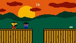 画像ギャラリー No.006のサムネイル画像 / 襲いかかる保安官を蹴散らそう。反射神経が求められるiOS向けアクション「Train Bandit」を紹介する「(ほぼ)日刊スマホゲーム通信」第1553回