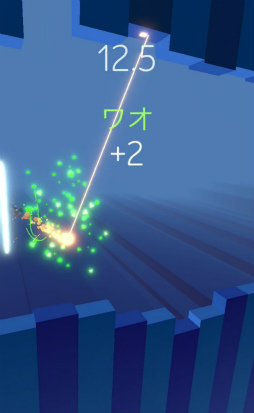 画像ギャラリー No.005のサムネイル画像 / タップ&リリースでどこまでも飛び続けよう。iOS向けアクション「Fire Rides」を紹介する「(ほぼ)日刊スマホゲーム通信」第1567回