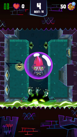 画像ギャラリー No.002のサムネイル画像 / 正解ルートを瞬時に判断。Android向けアクション「Haunted Tales」を紹介する「(ほぼ)日刊スマホゲーム通信」第1575回