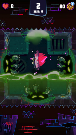 画像ギャラリー No.007のサムネイル画像 / 正解ルートを瞬時に判断。Android向けアクション「Haunted Tales」を紹介する「(ほぼ)日刊スマホゲーム通信」第1575回