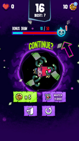 画像ギャラリー No.008のサムネイル画像 / 正解ルートを瞬時に判断。Android向けアクション「Haunted Tales」を紹介する「(ほぼ)日刊スマホゲーム通信」第1575回