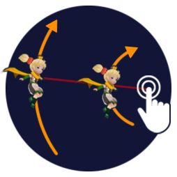 画像ギャラリー No.003のサムネイル画像 / 新感覚アクションゲーム「まわる 星のお姫さま」が配信中