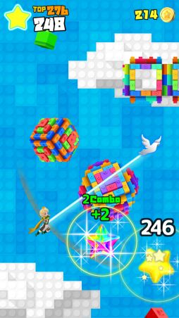 画像ギャラリー No.004のサムネイル画像 / 新感覚アクションゲーム「まわる 星のお姫さま」が配信中