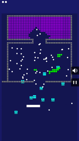 画像ギャラリー No.008のサムネイル画像 / 圧倒的物量で破壊の嵐! スマホ向けブロック崩し「Many Bricks Breaker」を紹介する「(ほぼ)日刊スマホゲーム通信」第1602回