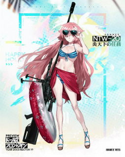 画像ギャラリー No.016のサムネイル画像 / 「ドルフロ」8月の新人形,少女と海ガチャ,夏のイベントを一挙紹介。配信から約半月で100万DLを突破