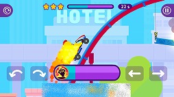 画像ギャラリー No.007のサムネイル画像 / 大ケガをしながら疾走するレースゲーム「Happy Racing」を紹介する「(ほぼ)日刊スマホゲーム通信」第1616回