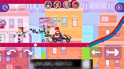 画像ギャラリー No.010のサムネイル画像 / 大ケガをしながら疾走するレースゲーム「Happy Racing」を紹介する「(ほぼ)日刊スマホゲーム通信」第1616回