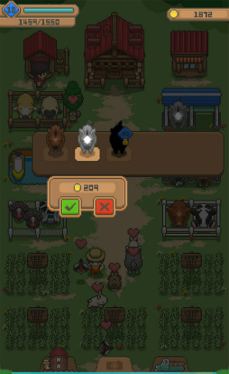 画像ギャラリー No.004のサムネイル画像 / 小さくても賑やかな場所へ。スマホ向け牧場ゲーム「作ろう!ミニチュア牧場」を紹介する「(ほぼ)日刊スマホゲーム通信」第1629回