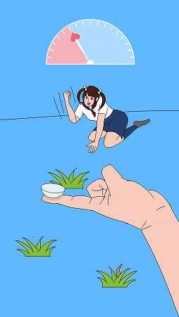 画像ギャラリー No.002のサムネイル画像 / 意中のあの娘をときめかせよう。カジュアルゲーム「ときめーたー」を紹介する「(ほぼ)日刊スマホゲーム通信」第1631回