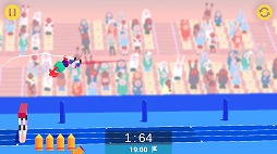 画像ギャラリー No.002のサムネイル画像 / 銃をぶっ放して目指せ金メダル! アクションゲーム「Run Gun Sports」を紹介する「(ほぼ)日刊スマホゲーム通信」第1639回