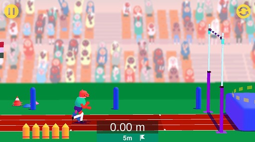 画像ギャラリー No.004のサムネイル画像 / 銃をぶっ放して目指せ金メダル! アクションゲーム「Run Gun Sports」を紹介する「(ほぼ)日刊スマホゲーム通信」第1639回