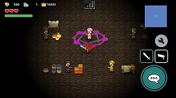 画像ギャラリー No.005のサムネイル画像 / ほかのプレイヤーキャラの遺品を奪って戦おう。アクションRPG「いただきダンジョン」を紹介する「(ほぼ)日刊スマホゲーム通信」第1646回