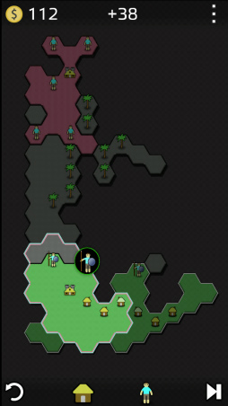 画像ギャラリー No.004のサムネイル画像 / シンプルゆえに奥深い。Android向けターン型ストラテジー「Antiyoy」を紹介する「(ほぼ)日刊スマホゲーム通信」第1653回