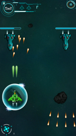 画像ギャラリー No.005のサムネイル画像 / SFC時代を思い出す。Android向けシューティング「Galaxy Under Fire」を紹介する「(ほぼ)日刊スマホゲーム通信」第1654回