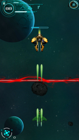 画像ギャラリー No.006のサムネイル画像 / SFC時代を思い出す。Android向けシューティング「Galaxy Under Fire」を紹介する「(ほぼ)日刊スマホゲーム通信」第1654回