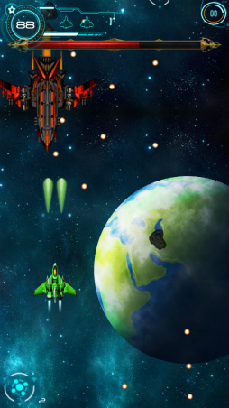 画像ギャラリー No.007のサムネイル画像 / SFC時代を思い出す。Android向けシューティング「Galaxy Under Fire」を紹介する「(ほぼ)日刊スマホゲーム通信」第1654回