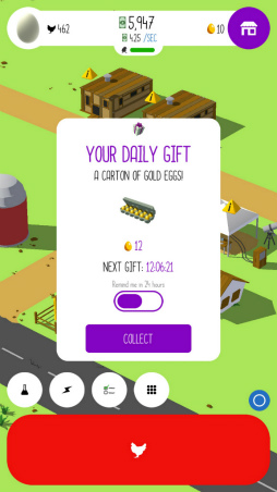 画像ギャラリー No.007のサムネイル画像 / 産めよ! 増やせよ! 銀河に満ちよ! スマホ向け養鶏クリッカーゲーム「Egg Inc.」を紹介する「(ほぼ)日刊スマホゲーム通信」第1671回